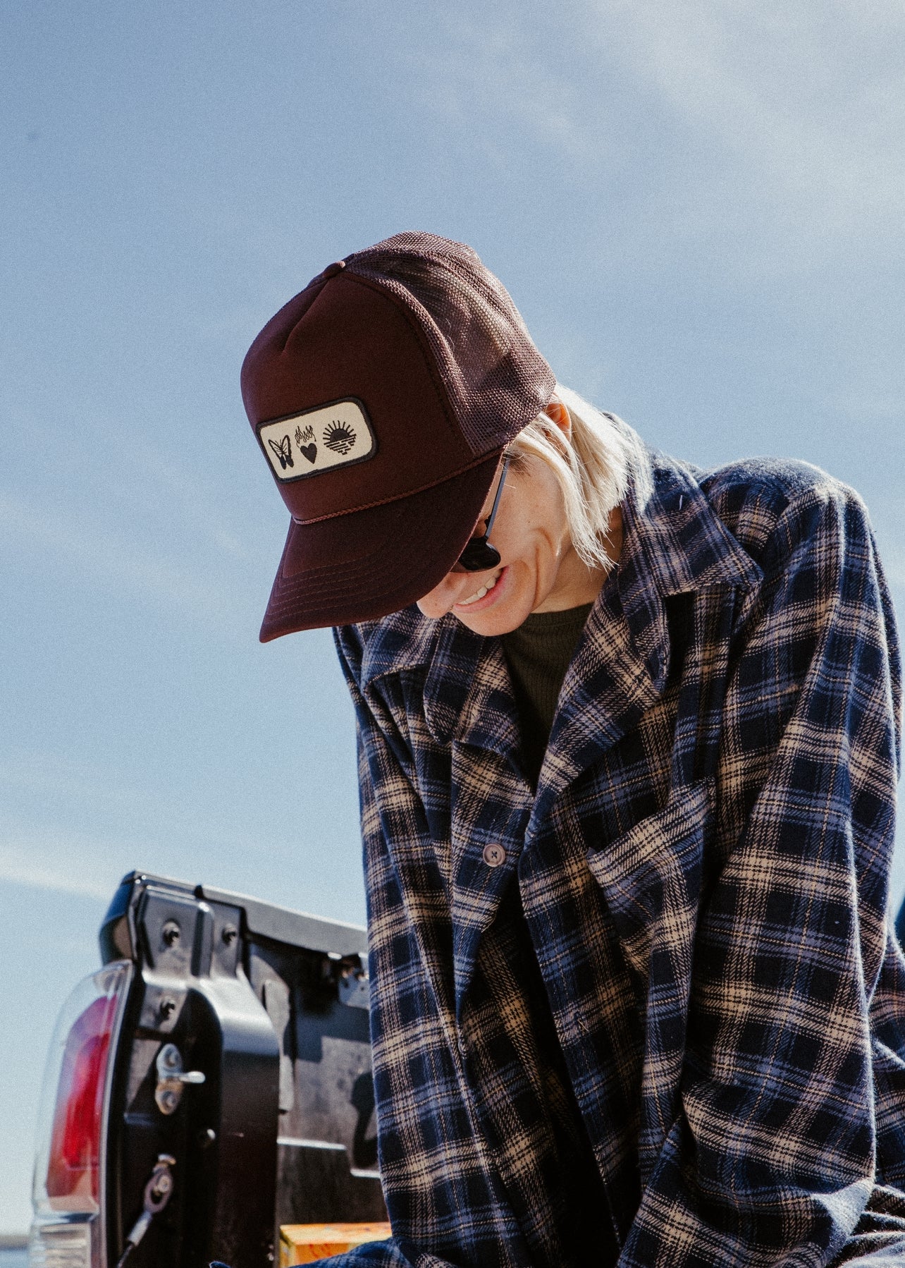 The trucker hat *chocolate