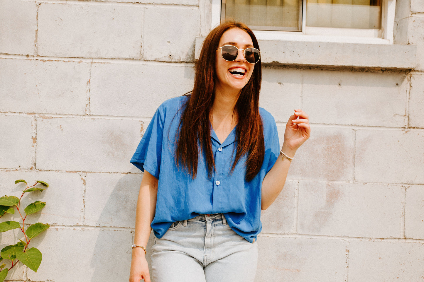 The buttondown tee*lagoon