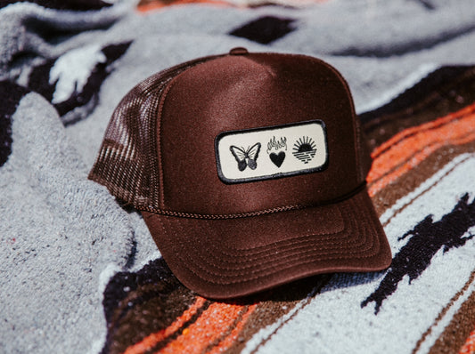 The trucker hat *chocolate