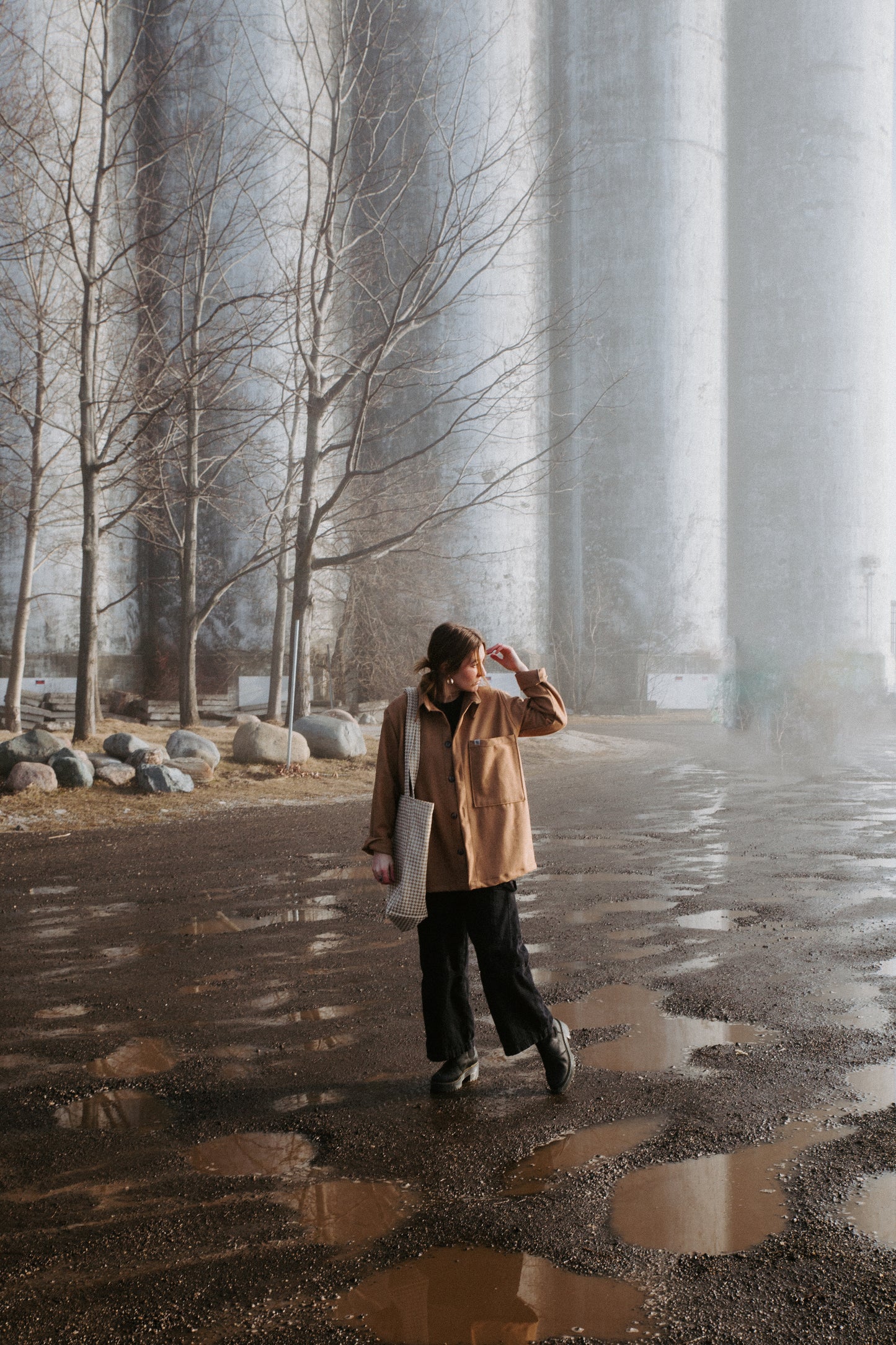 The woolly buttondown*camel