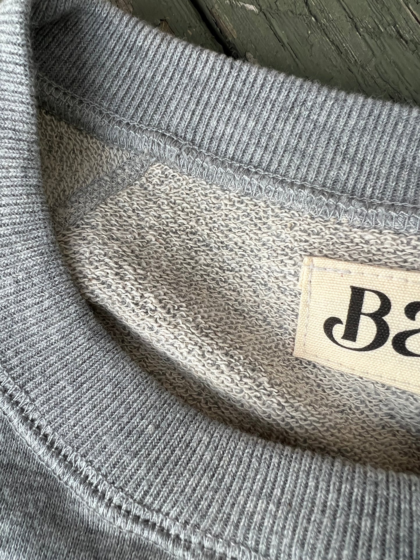 Babu summer crewneck *classic grey