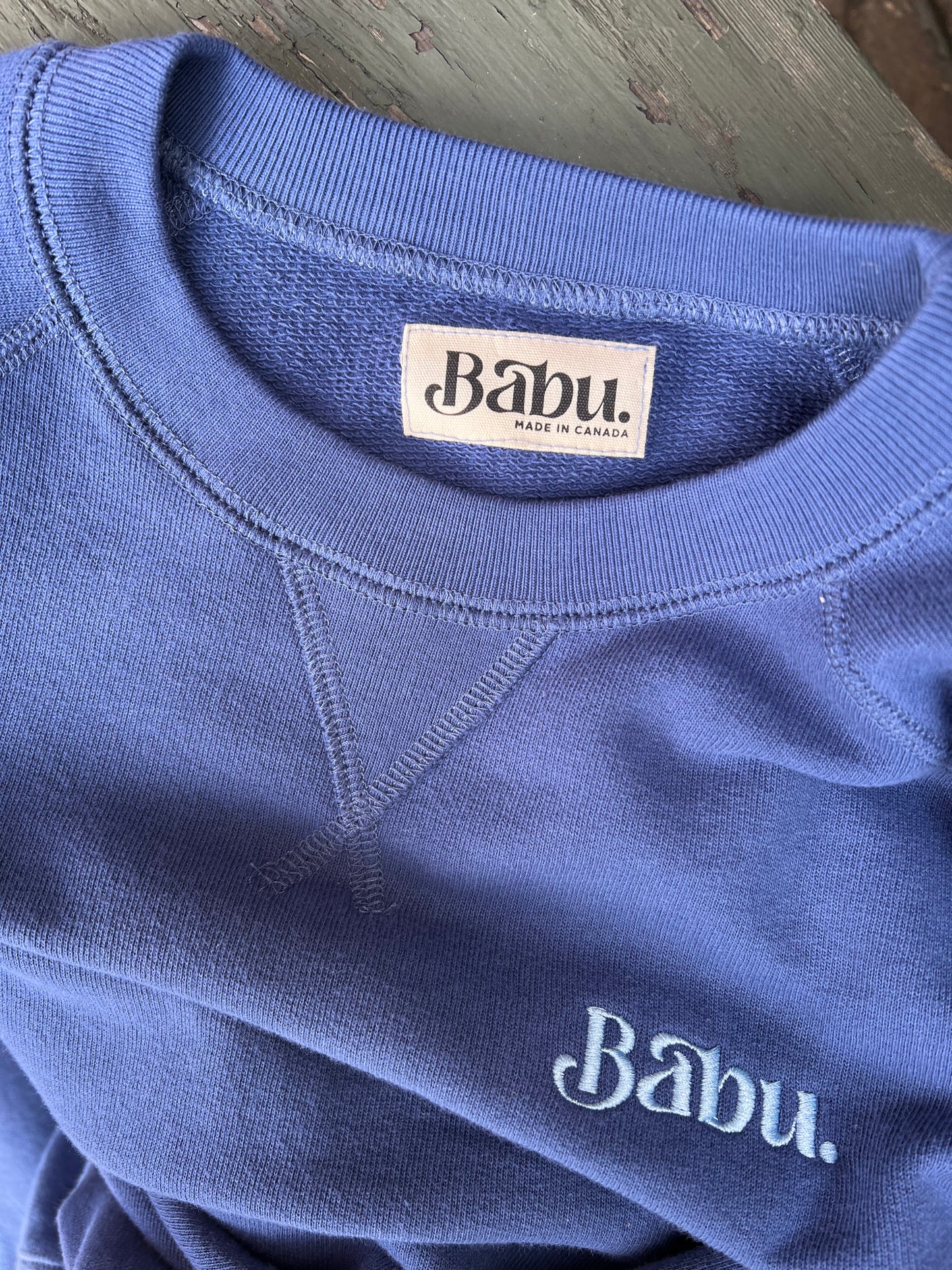 Babu summer crewneck *home team blue