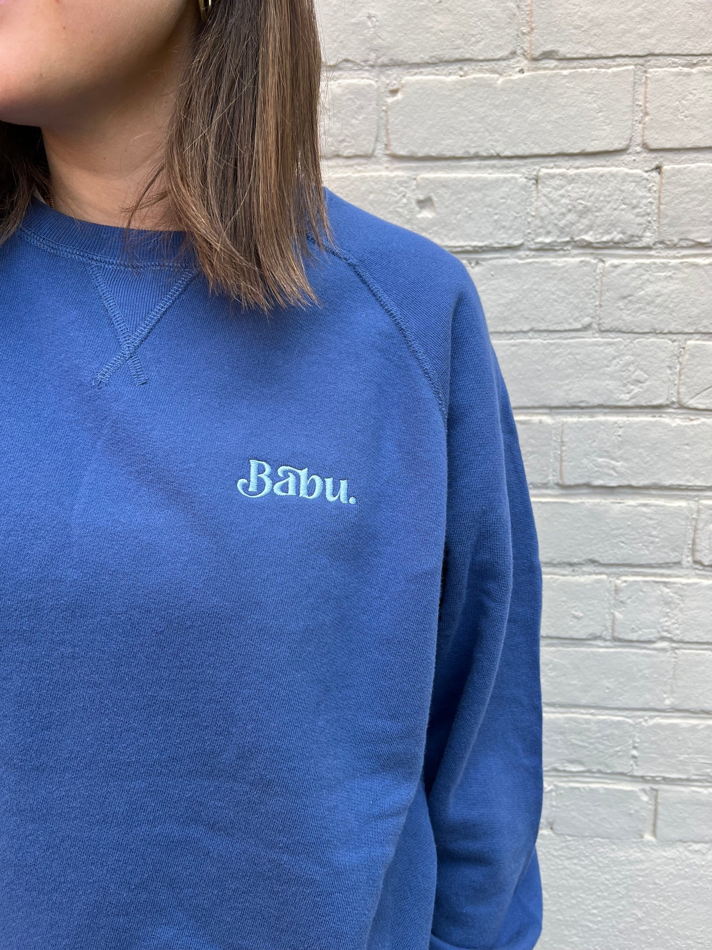 Babu summer crewneck *home team blue