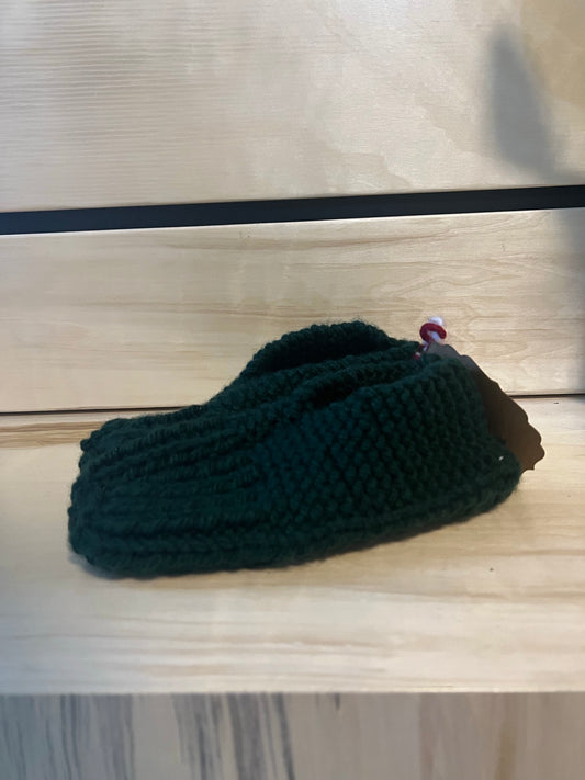 Grama Slippers *forest green (size 7-8)