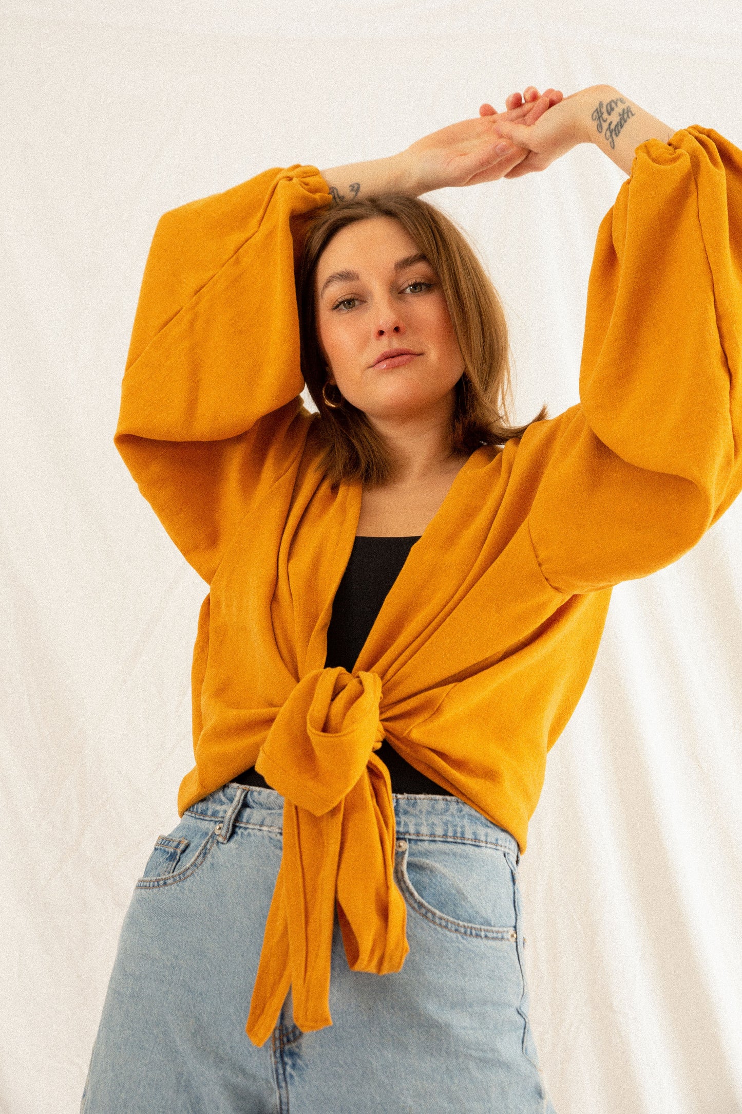 Tie Top *marigold