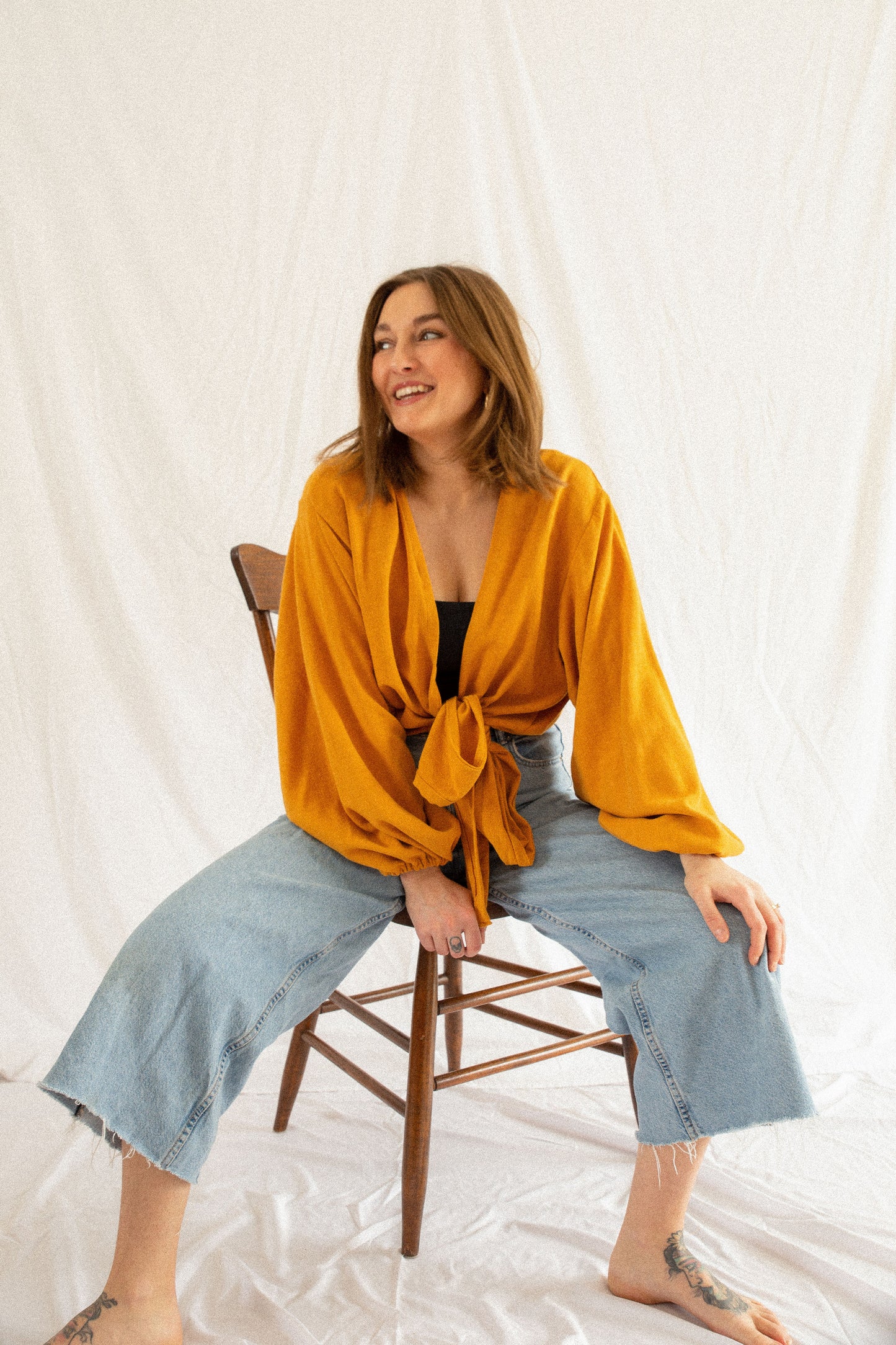 Tie Top *marigold