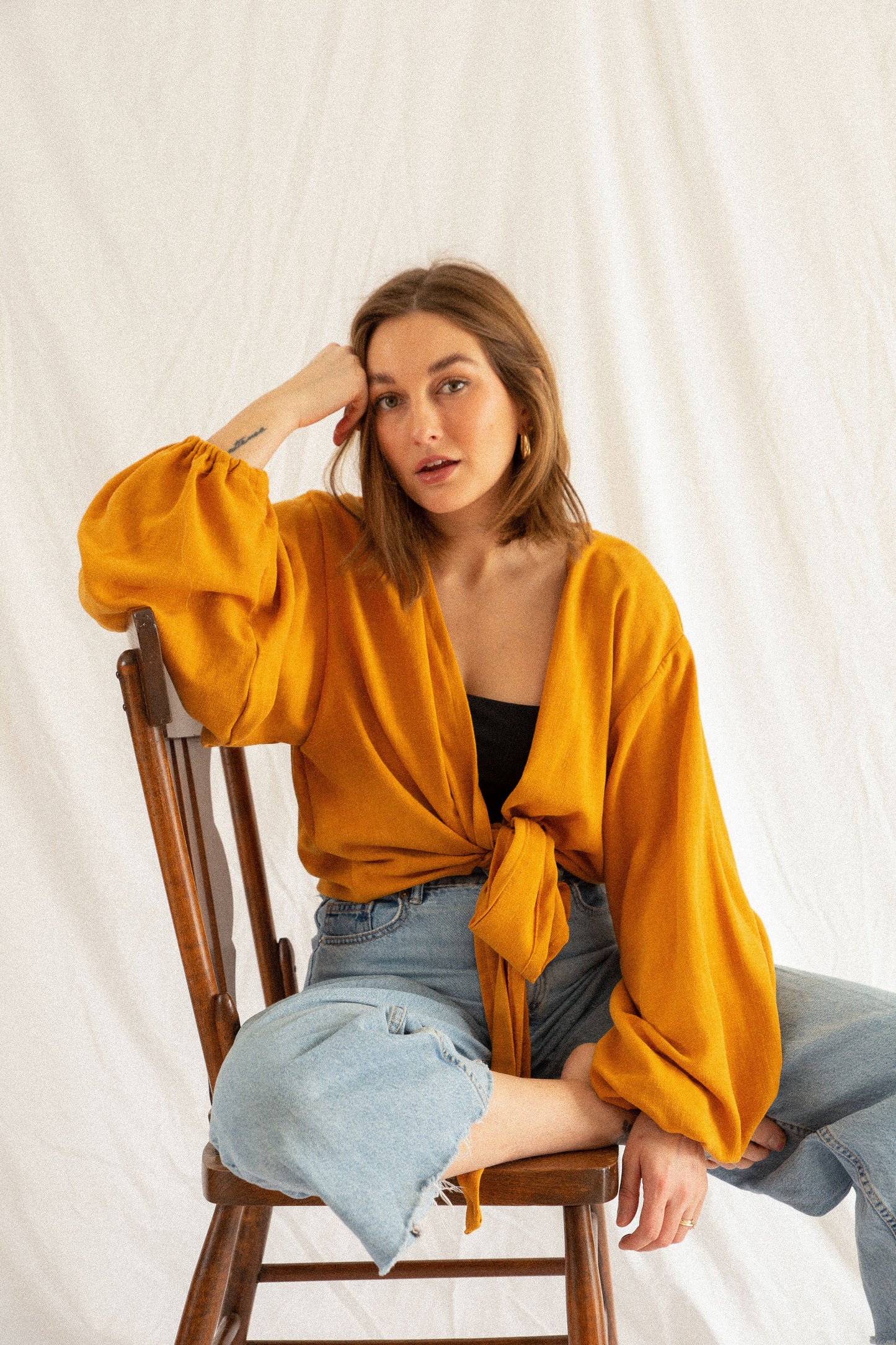 Tie Top *marigold